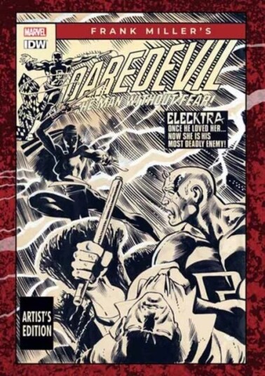 Frank Miller'S Daredevil Artist'S Edition Av Roger Mckenzie, Klaus Janson