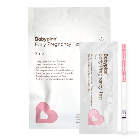 Babyplan Tidlig Graviditetstest - Strimmel Babyplan Tidlig Graviditetstest - Strimmel