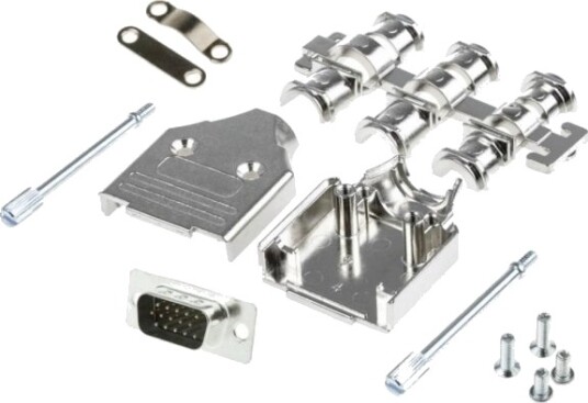 Mh Connectors Mhdm9 Hd15ms K D Sub Sokkelkontaktrader Sett 180° Poltall: 15 Loddehylser 1 St. Mhdm9 Hd15ms K