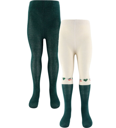 Konges Sløjd Cherry Mix 2 Pakke Lurex Strømpebukser 68 74 Konges Sløjd Cherry Mix 2 Pakke Lurex Strømpebukser 68 74