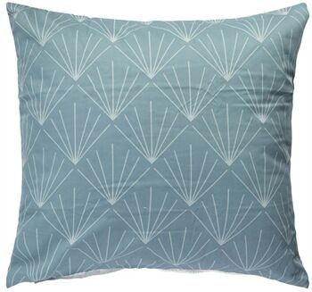 Borg Living Putetrekk - 100% Bomullssateng - Diamant petrol - 60x63 cm