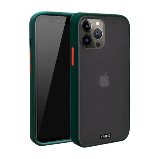 BY KRIS DROP IPHONE 13 PRO MAX DEKSEL MØRK GRØNN