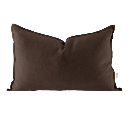 Scandi Living Calm putetrekk lin 40 x 60 cm, Chocolate Brown Scandi Living Calm putetrekk lin 40 x 60 cm, Chocolate Brown