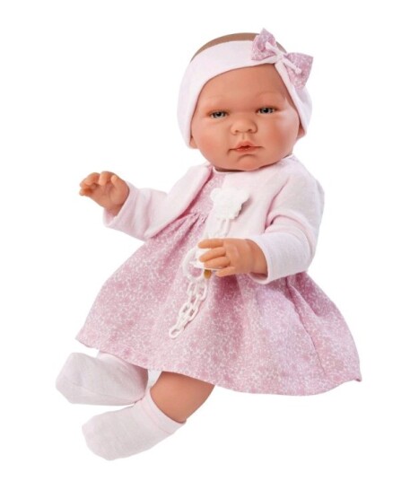 ASI dukker Maria dukke i rosa kjole med jakke 43 cm
