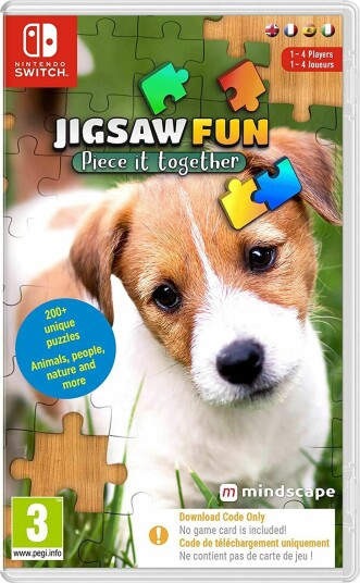Jigsaw Fun: Piece It Together (Code in a Box) (Switch)