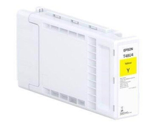 Epson T48U4 - yellow - original - ink cartridge - Blekkpatron Yellow Epson T48U4 - yellow - original - ink cartridge - Blekkpatron Yellow