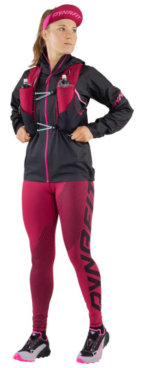 Dynafit Ultra Graphic Long Tights Wbeet red XS-40/34 Dynafit Ultra Graphic Long Tights Wbeet red XS-40/34