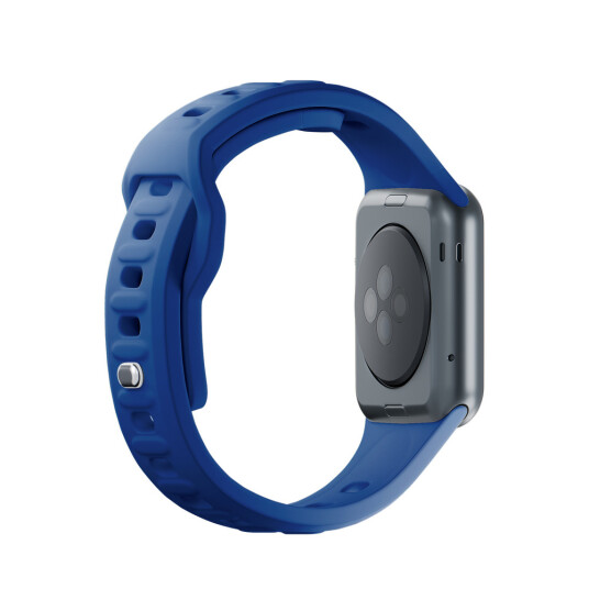 3mk Silikonrem for Apple Watch 42/44/45/49mm Blå