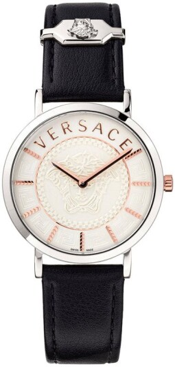 Versace Dameklokke VEK400721 Essential Hvit/Lær Ø36 mm