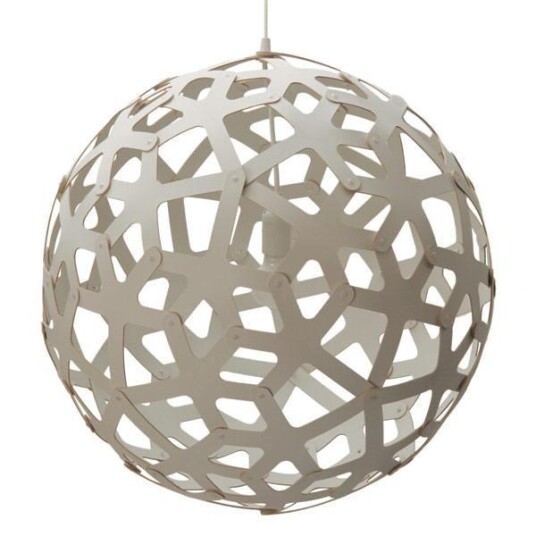 David Trubridge Coral Ø100 Hvit/Hvit Taklampe