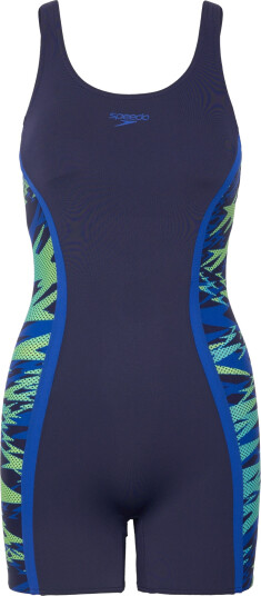 Speedo Hyperboom Splice Muscleback Legsuit   Navy   42
