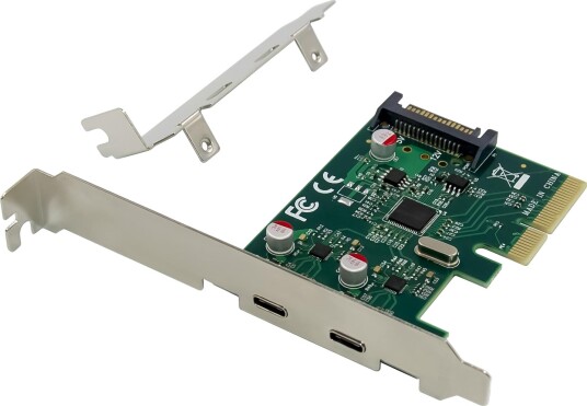 Conceptronic USB C 2 Port EMRICK13G