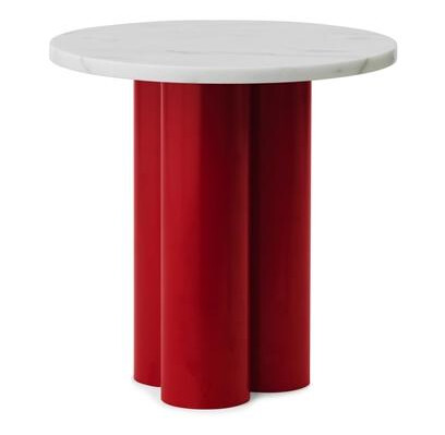 Normann Copenhagen Your Sidebord Rød/ Hvit Carrara