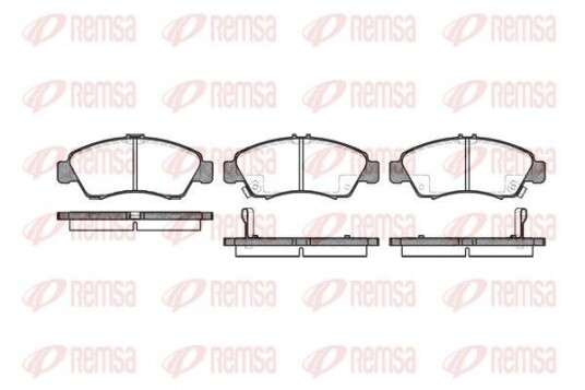 Bremseklosser REMSA 0419.02