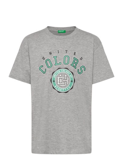 United Colors of Benetton T Shirt Grey 130