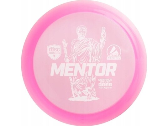 Discmania Discgolf Discmania Distance Driver Mentor Active Premium Pink 11/5/-2/2