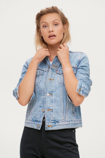 Levi's Jeansjakke Original Trucker Blå Levi's Jeansjakke Original Trucker Blå