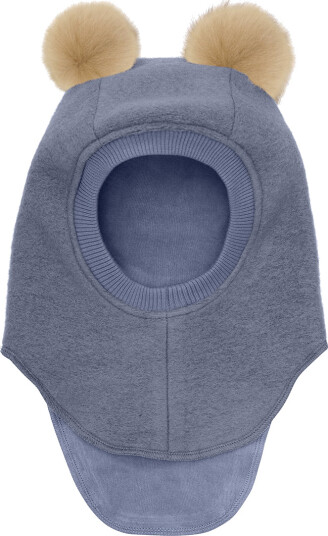 Huttelihut Folkstone Gray Elefantlue Ull Alpaca Pompoms 12 24 mdr/50
