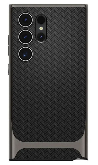 Spigen Neo Hybrid Mobildeksel til Samsung Galaxy S24 Ultra - Gunmetal Grå