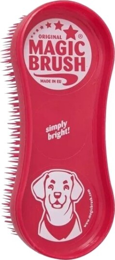 Magic Brush Hundebørste (Rød)