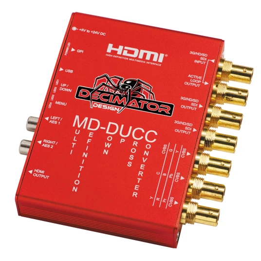 Decimator MD-DUCC Multi-Definition Up Down Cross Converter Decimator MD-DUCC Multi-Definition Up Down Cross Converter