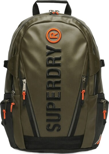 Rucksack Superdry Tarp Emb – Khaki Green – One Size Rucksack Superdry Tarp Emb – Khaki Green – One Size