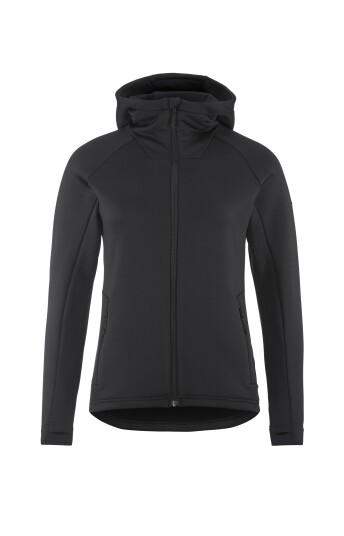 Craft Women's Adv Explore Power Fleece Hood Jacket Black L