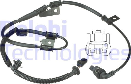 DELPHI SS20505 Sensor ABS DELPHI SS20505 Sensor ABS