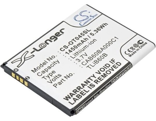 TCL J310 batteri (1450 mAh 3.7 V)