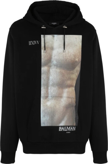 Balmain Herre Gensere & Hettegensere Svart M, Balmain Herre Gensere & Hettegensere Svart M,