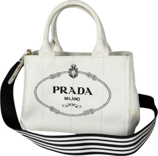 Prada Vintage Dame Hvit