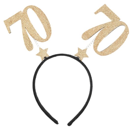 Santex Diadem med Tall Gull - Tallet 70 Santex Diadem med Tall Gull - Tallet 70