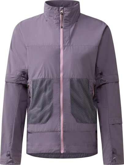 Haglöfs Women"s Solis Zip Off Jacket Purple Fog S