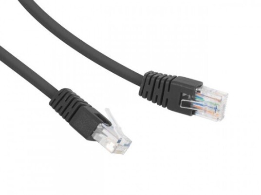 Gembird Pp6u-3M/Bk 3 M Cat6 U/Utp Utp Rj-45 Rj-45 Sort