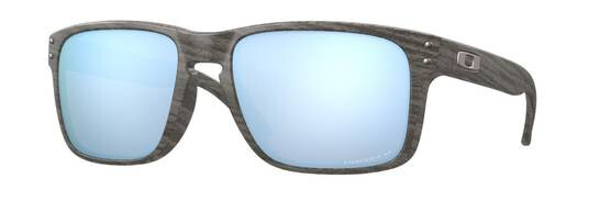 Oakley Holbrook Prizm Black Polarized, Woodgrain Innfatning Oakley Holbrook Prizm Black Polarized, Woodgrain Innfatning