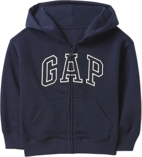 GAP Baby & Toddler Vintagesoft Logo Zip Hoodie Navy 80/86 GAP Baby & Toddler Vintagesoft Logo Zip Hoodie Navy 80/86