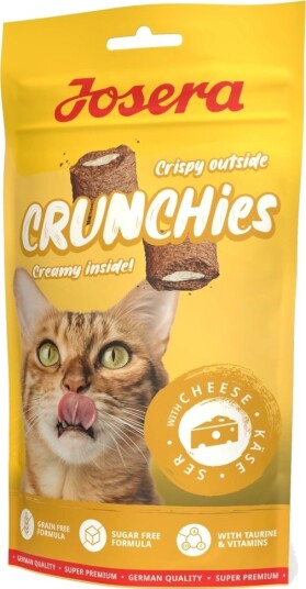 Josera Voksen Crunchies Snacks Katt Ost Sukkerfri 60 G