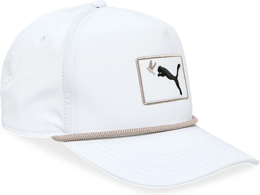 PUMA Golf Chasing Birdies Rope Cap   White   ONE SIZE