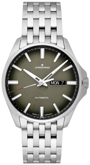 Junghans Herreklokke 27/4210.44 Meister S Automatic Grønn/Stål