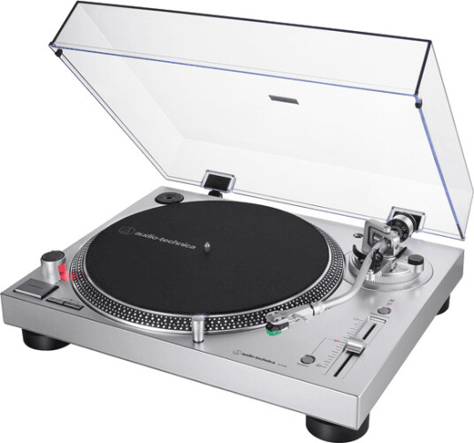 Audio-Technica AT-LP120X Manuell Platespiller USB Sølv