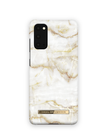 iDeal of Sweden Fashion Case Galaxy S20 Golden Pearl Marble