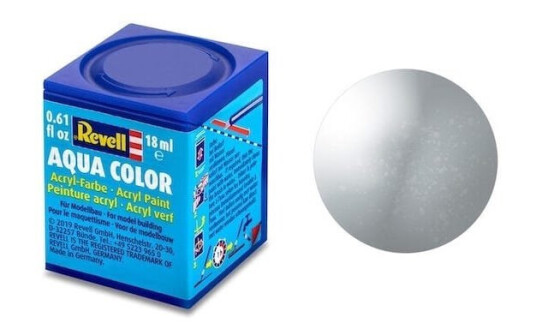 Revell Aqua Color No 90 Silver - Metallic 18ml
