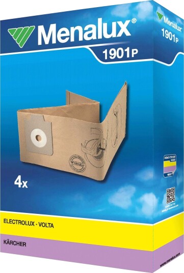Menalux støvsugerposer 1901P til Electrolux, Lux, Nilfisk, Volta m.m.