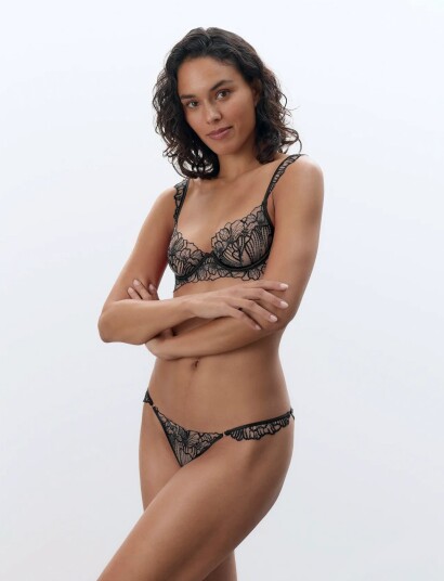 Bluebella Amarosa Wired Bra Black 75 D