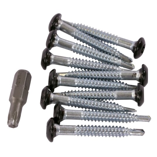 Isola Skruer 4,6x35mm Powertekk Sort 500 Isola Skruer 4,6x35mm Powertekk Sort 500