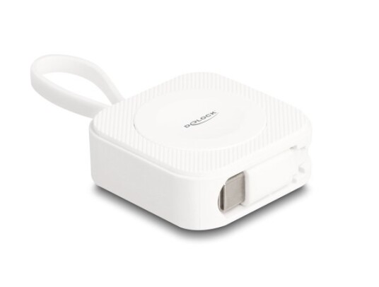 Delock Usb Type-C Ladepute For Apple Watch Hvit Magnetisk