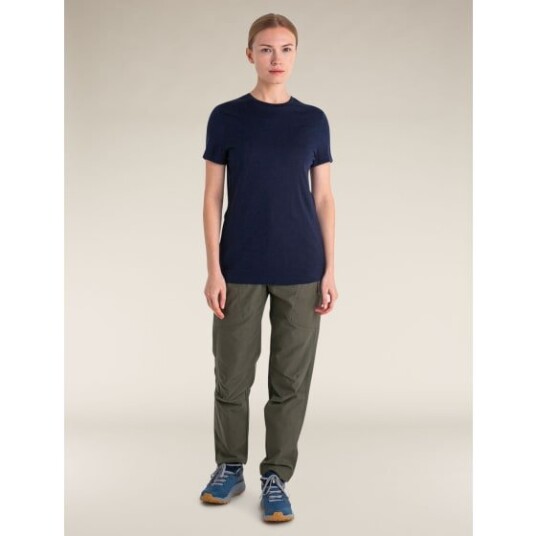 Icebreaker Women's Merino 150 Tech Lite III Short Sleeve Tee Midnight Navy S, Midnight Navy