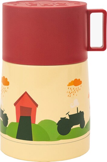 Blafre Traktor og låve mattermos 500 ml