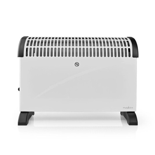 Nedis konveksjon Heater 2000 W 3 Varmeinnstillinger Justerbar termostat Veltebeskyttelse Integrerte håndtak | Hvit