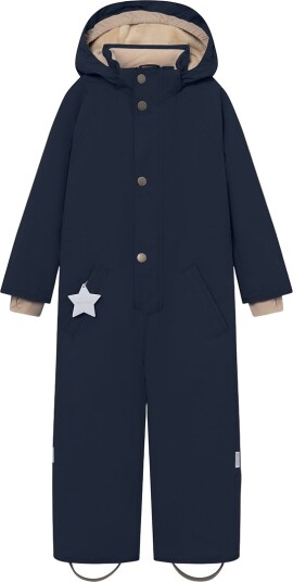 Mini A Ture Vinterdress   MatWanni Fleece   Outer Space   Mini A Ture   3 år (98)   Vinterdress Beige Blå Marineblå